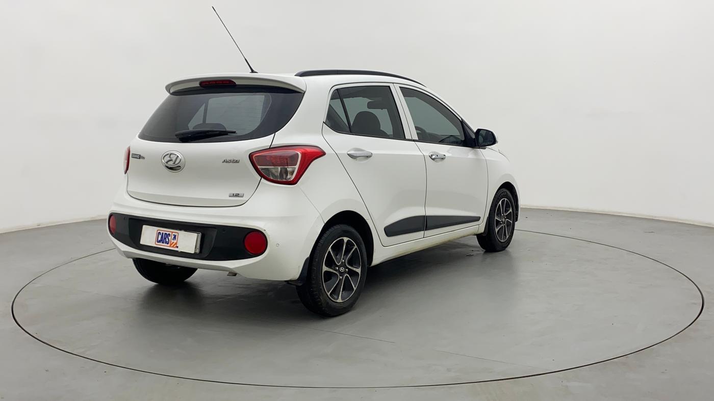 2017 Hyundai Grand i10 ASTA 1.2 KAPPA VTVT, Petrol, Manual, 61,725 km, Right Back Diagonal
