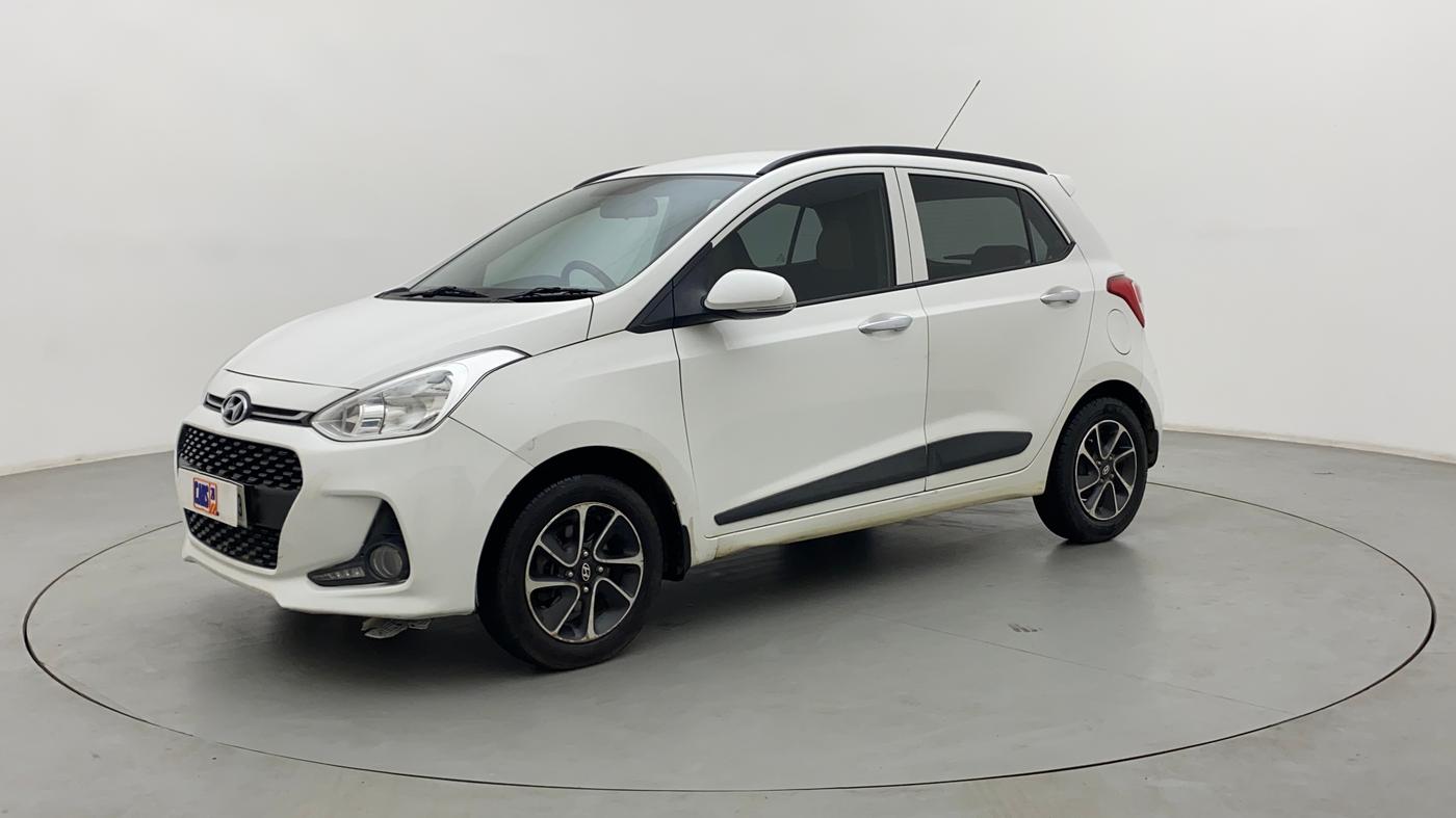 2017 Hyundai Grand i10 ASTA 1.2 KAPPA VTVT, Petrol, Manual, 61,725 km, Left Front Diagonal