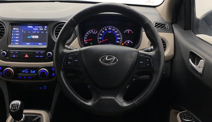 2017 Hyundai Grand i10 ASTA 1.2 KAPPA VTVT, Petrol, Manual, 61,725 km, Steering Wheel Close Up
