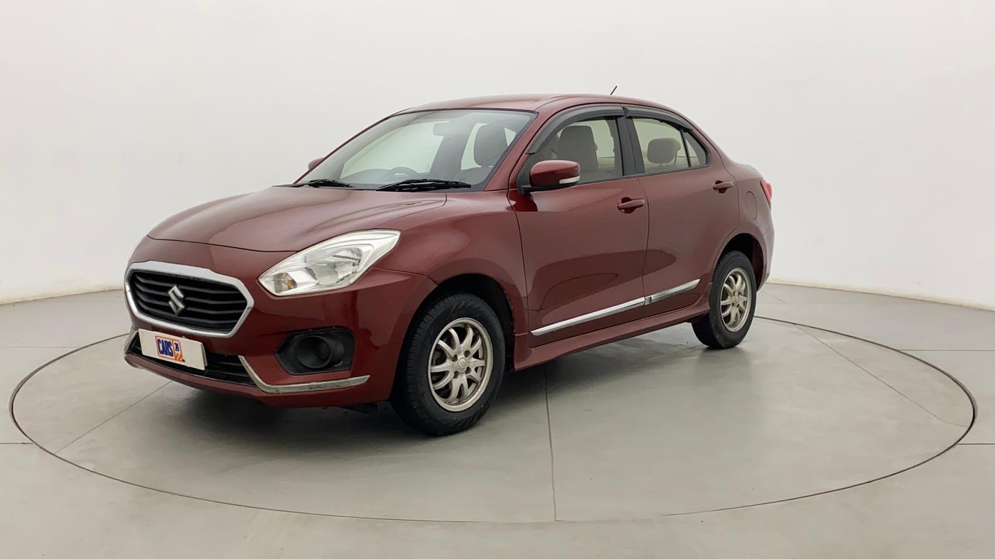 2017 Maruti Dzire VXI AMT, Petrol, Automatic, 45,674 km, Left Front Diagonal