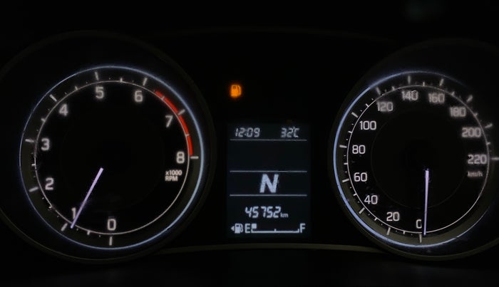 2017 Maruti Dzire VXI AMT, Petrol, Automatic, 45,674 km, Odometer Image