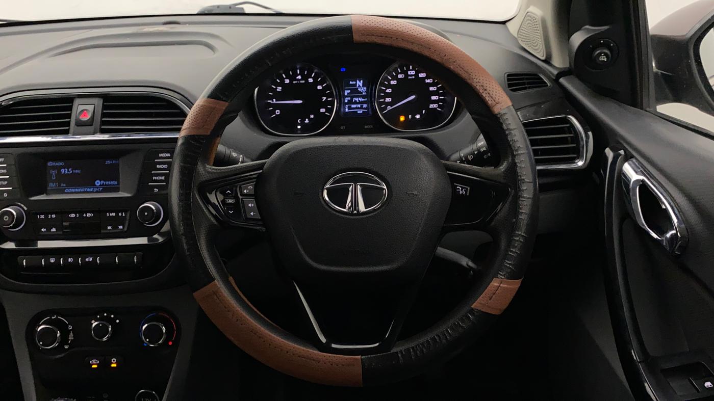 2018 Tata TIGOR XZA PETROL, CNG, Automatic, 48,377 km, Steering Wheel Close Up