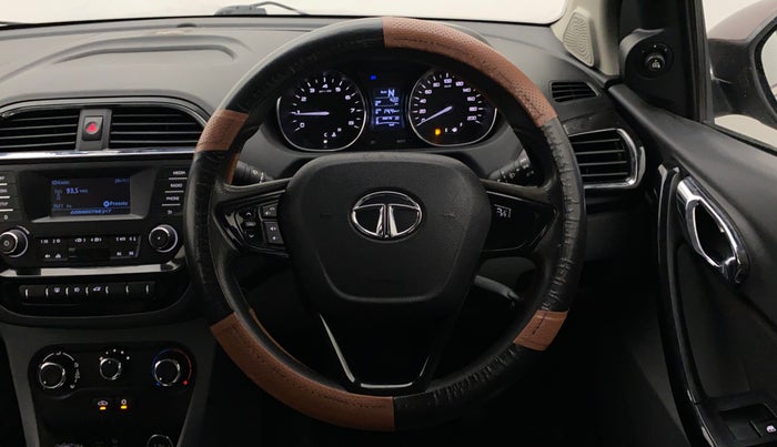 2018 Tata TIGOR XZA PETROL, Petrol, Automatic, 48,377 km, Steering Wheel Close Up
