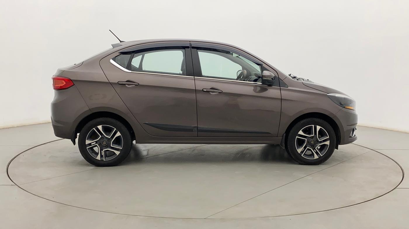 2018 Tata TIGOR XZA PETROL, CNG, Automatic, 48,377 km, Right Side View