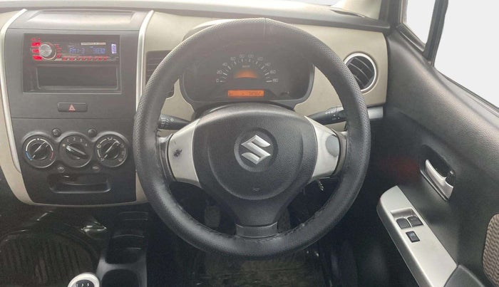 2014 Maruti Wagon R 1.0 LXI CNG, CNG, Manual, 59,021 km, Steering Wheel Close Up