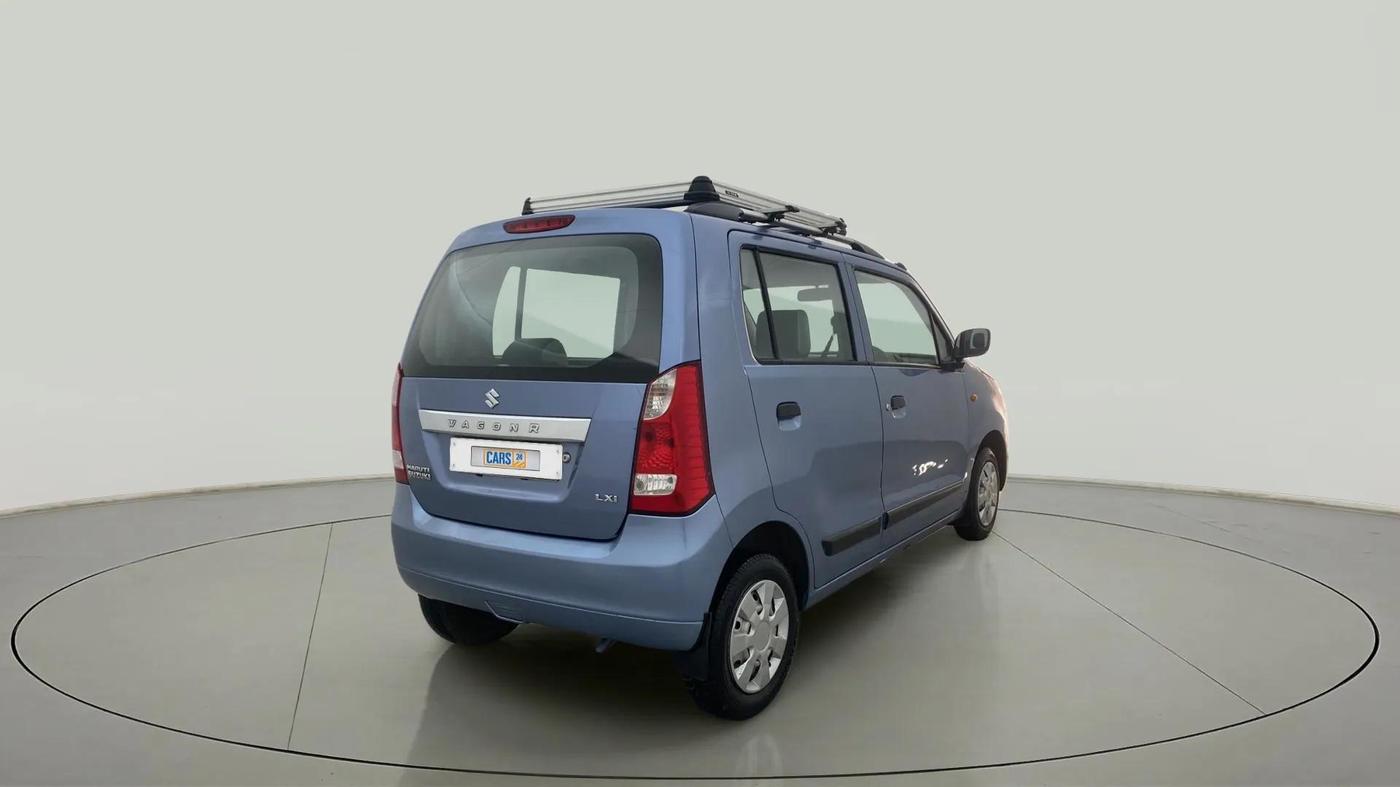 2014 Maruti Wagon R 1.0 LXI CNG, CNG, Manual, 59,021 km, Right Back Diagonal