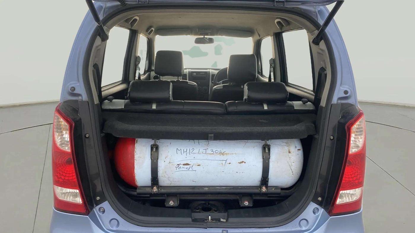 2014 Maruti Wagon R 1.0 LXI CNG, CNG, Manual, 59,021 km, Boot Inside