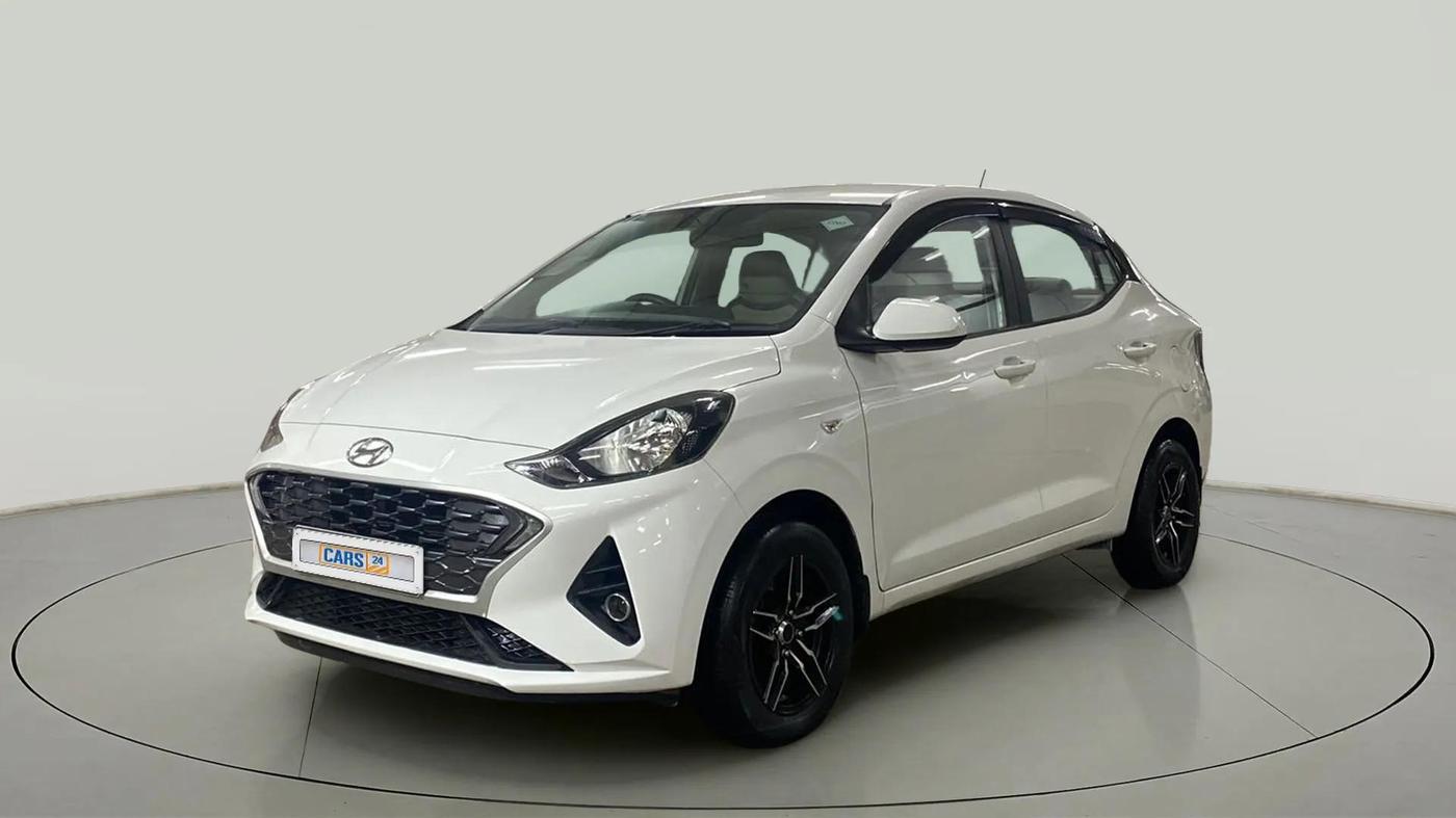 2022 Hyundai AURA S 1.2 CNG, CNG, Manual, 23,346 km, Left Front Diagonal