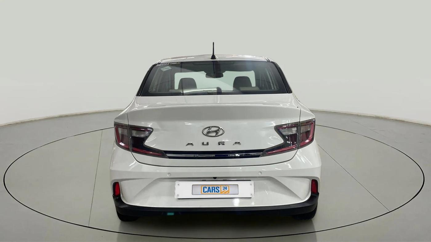 2022 Hyundai AURA S 1.2 CNG, CNG, Manual, 23,346 km, Back/Rear