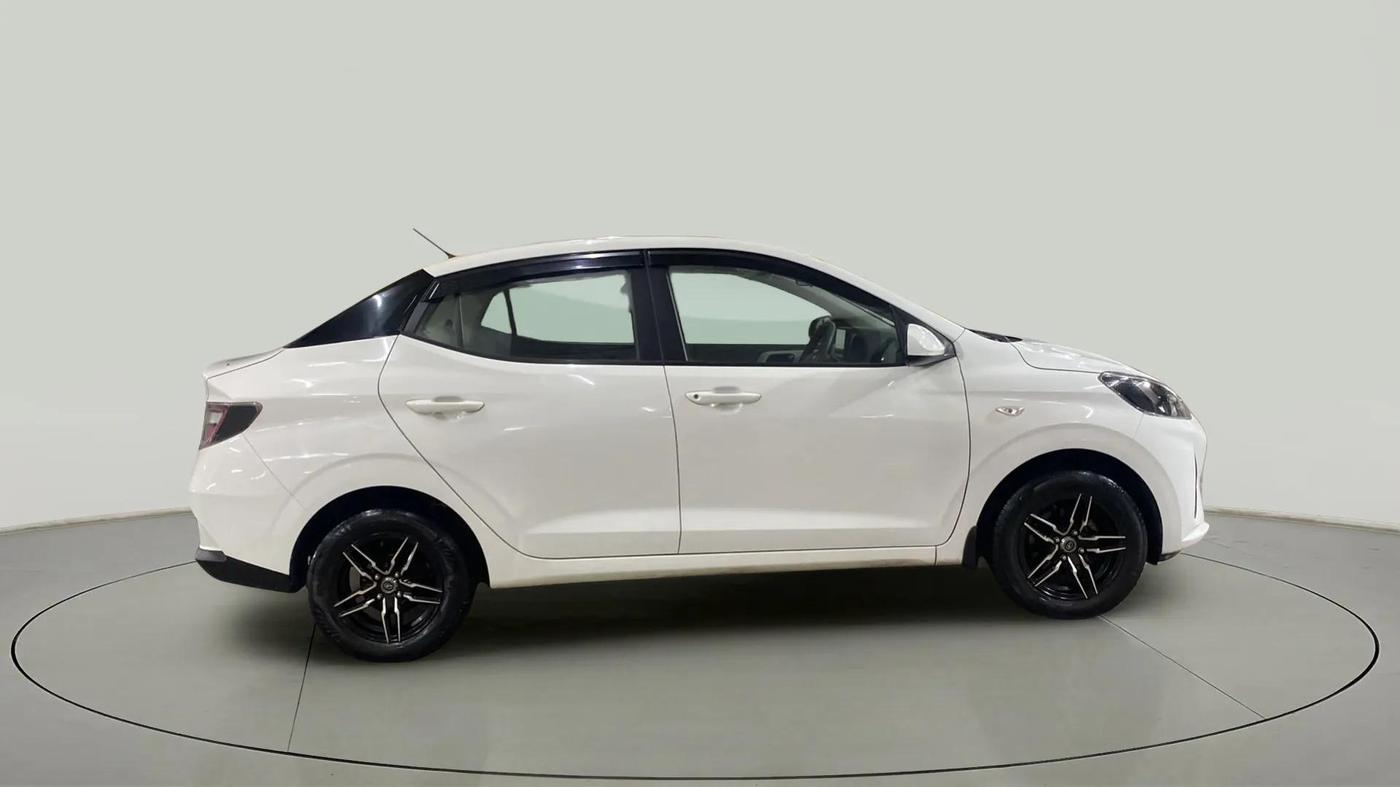 2022 Hyundai AURA S 1.2 CNG, CNG, Manual, 23,346 km, Right Side View