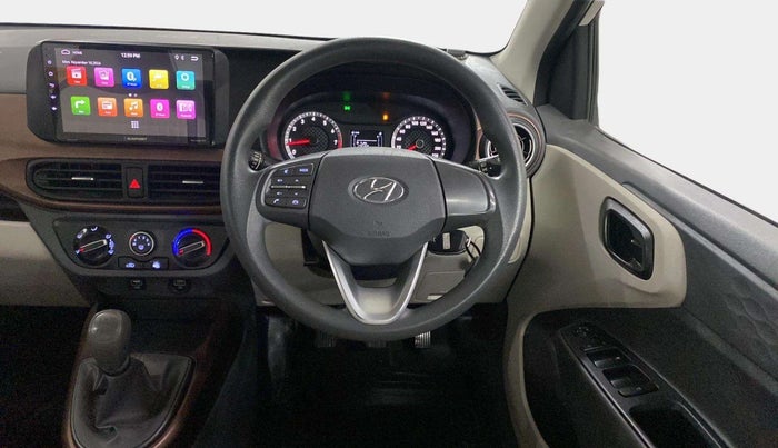 2022 Hyundai AURA S 1.2 CNG, CNG, Manual, 23,346 km, Steering Wheel Close Up