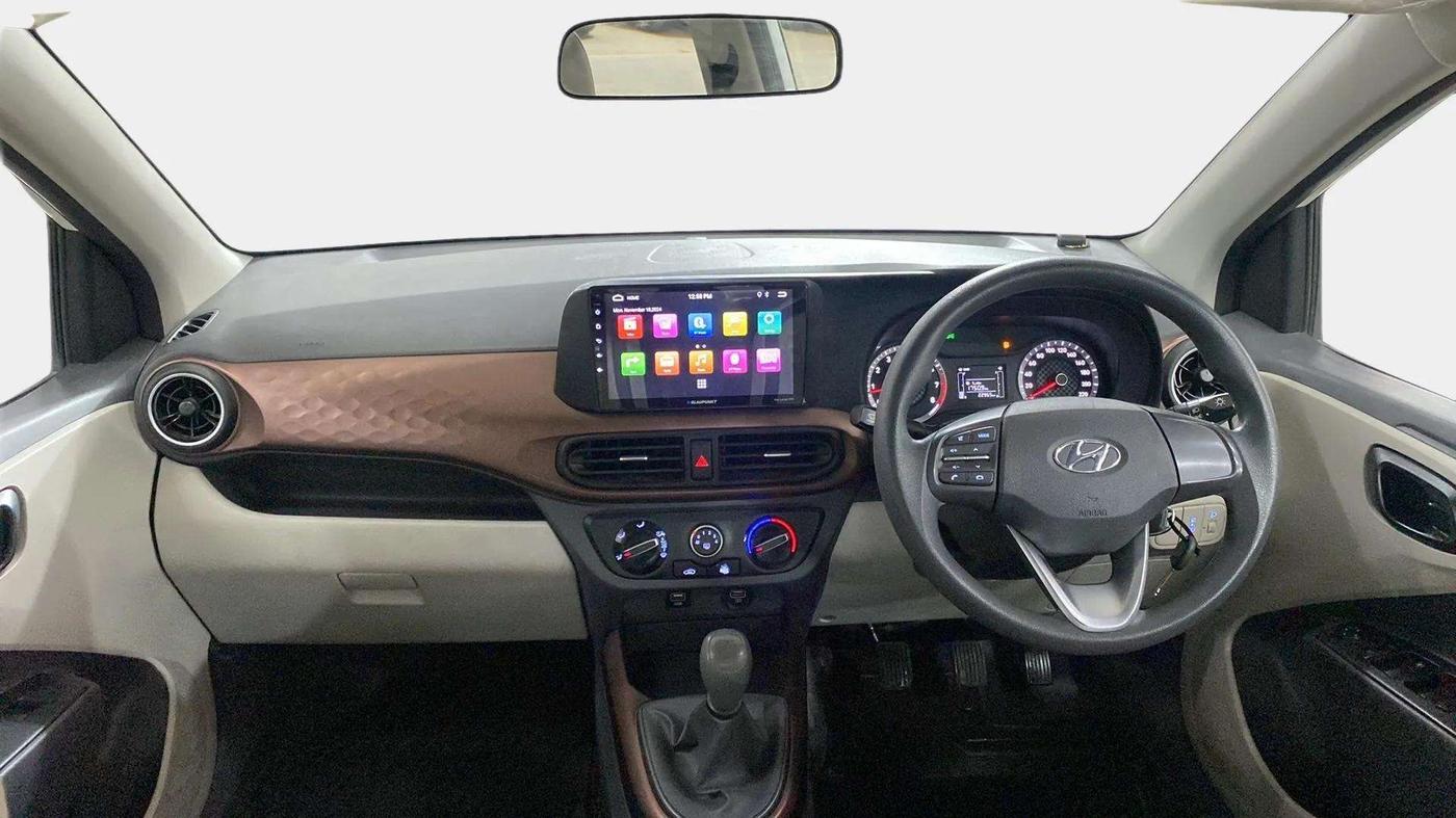 2022 Hyundai AURA S 1.2 CNG, CNG, Manual, 23,346 km, Dashboard