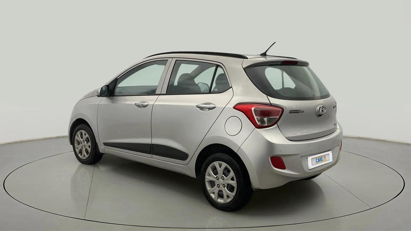 2015 Hyundai Grand i10 SPORTZ 1.2 KAPPA VTVT, Petrol, Manual, 98,625 km, Left Back Diagonal
