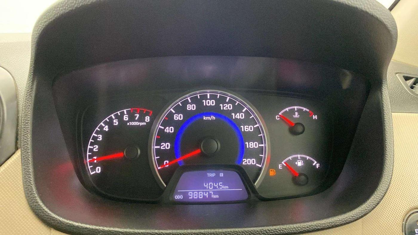 2015 Hyundai Grand i10 SPORTZ 1.2 KAPPA VTVT, Petrol, Manual, 98,625 km, Air Conditioner
