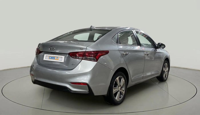 2019 Hyundai Verna 1.6 VTVT SX + AT, Petrol, Automatic, 50,050 km, Right Back Diagonal