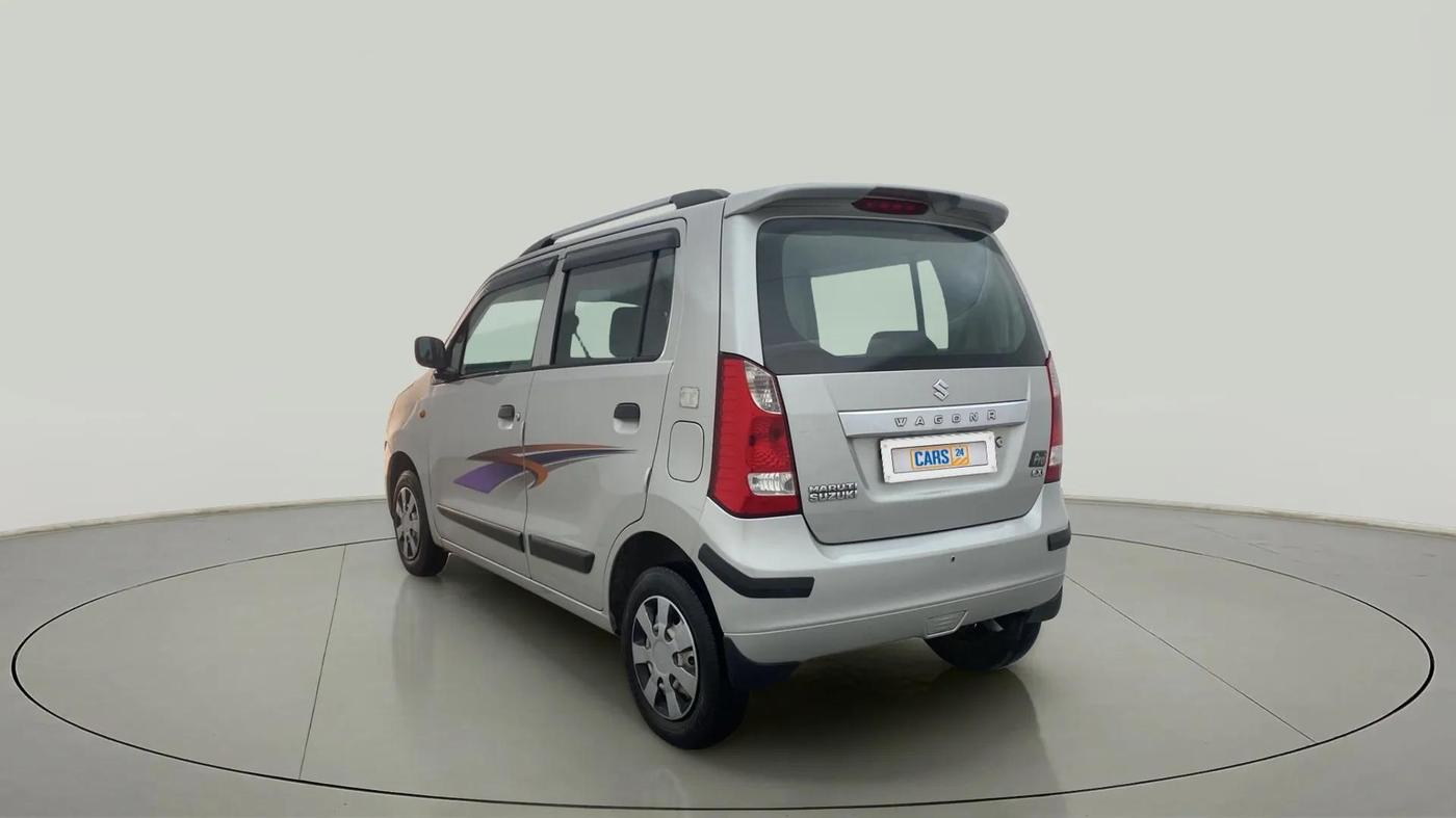 2013 Maruti Wagon R 1.0 LXI CNG, CNG, Manual, 98,532 km, Left Back Diagonal