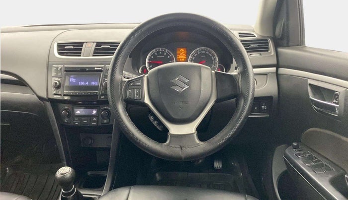 2015 Maruti Swift ZXI, Petrol, Manual, 35,622 km, Steering Wheel Close Up