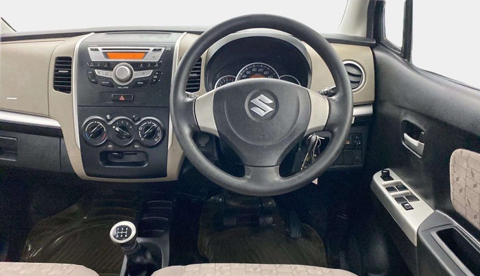 2015 Maruti Wagon R 1.0 VXI, Petrol, Manual, 59,542 km, Steering Wheel Close Up