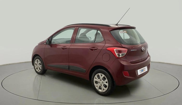 2015 Hyundai Grand i10 SPORTZ 1.2 KAPPA VTVT, Petrol, Manual, 59,105 km, Left Back Diagonal