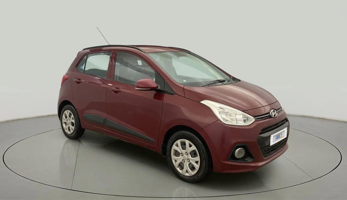 2015 Hyundai Grand i10 SPORTZ 1.2 KAPPA VTVT, Petrol, Manual, 59,105 km, Right Front Diagonal
