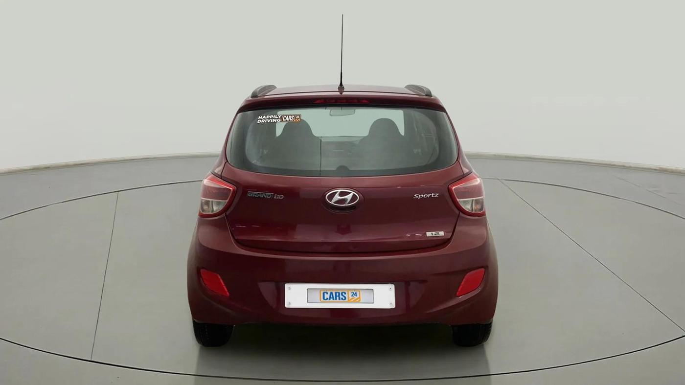 2015 Hyundai Grand i10 SPORTZ 1.2 KAPPA VTVT, Petrol, Manual, 59,105 km, Back/Rear