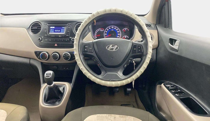 2015 Hyundai Grand i10 SPORTZ 1.2 KAPPA VTVT, Petrol, Manual, 59,105 km, Steering Wheel Close Up