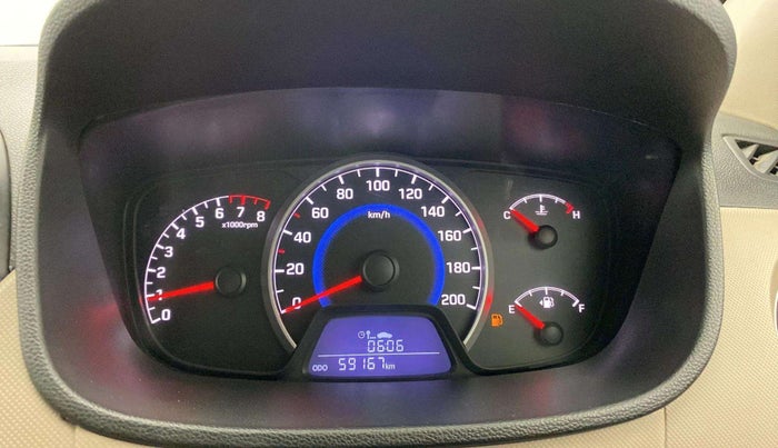 2015 Hyundai Grand i10 SPORTZ 1.2 KAPPA VTVT, Petrol, Manual, 59,105 km, Odometer Image