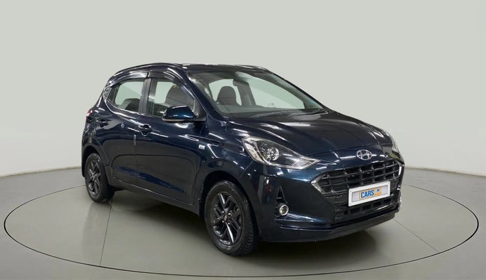 2021 Hyundai GRAND I10 NIOS SPORTZ AMT 1.2 KAPPA VTVT, Petrol, Automatic, 9,113 km, Right Front Diagonal