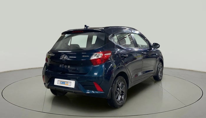 2021 Hyundai GRAND I10 NIOS SPORTZ AMT 1.2 KAPPA VTVT, Petrol, Automatic, 9,113 km, Right Back Diagonal