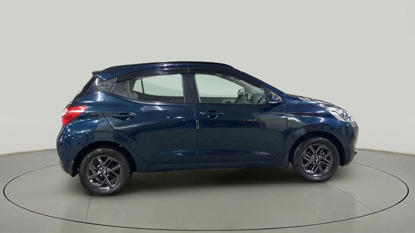 2021 Hyundai GRAND I10 NIOS SPORTZ AMT 1.2 KAPPA VTVT, Petrol, Automatic, 9,113 km, Right Side View