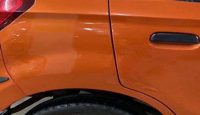 2014 Maruti Alto K10 VXI AMT, Petrol, Automatic, 39,243 km, Right quarter panel - Minor scratches