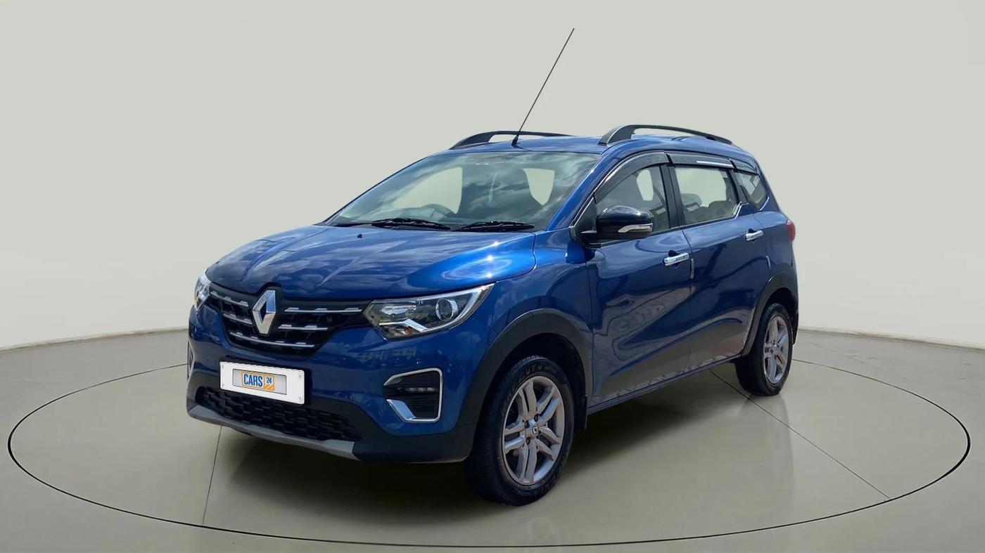 2021 Renault TRIBER RXZ AMT, Petrol, Automatic, 39,698 km, Left Front Diagonal