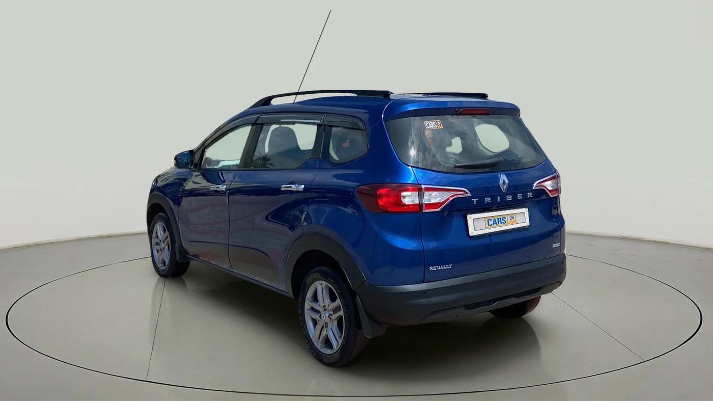 2021 Renault TRIBER RXZ AMT, Petrol, Automatic, 39,698 km, Left Back Diagonal