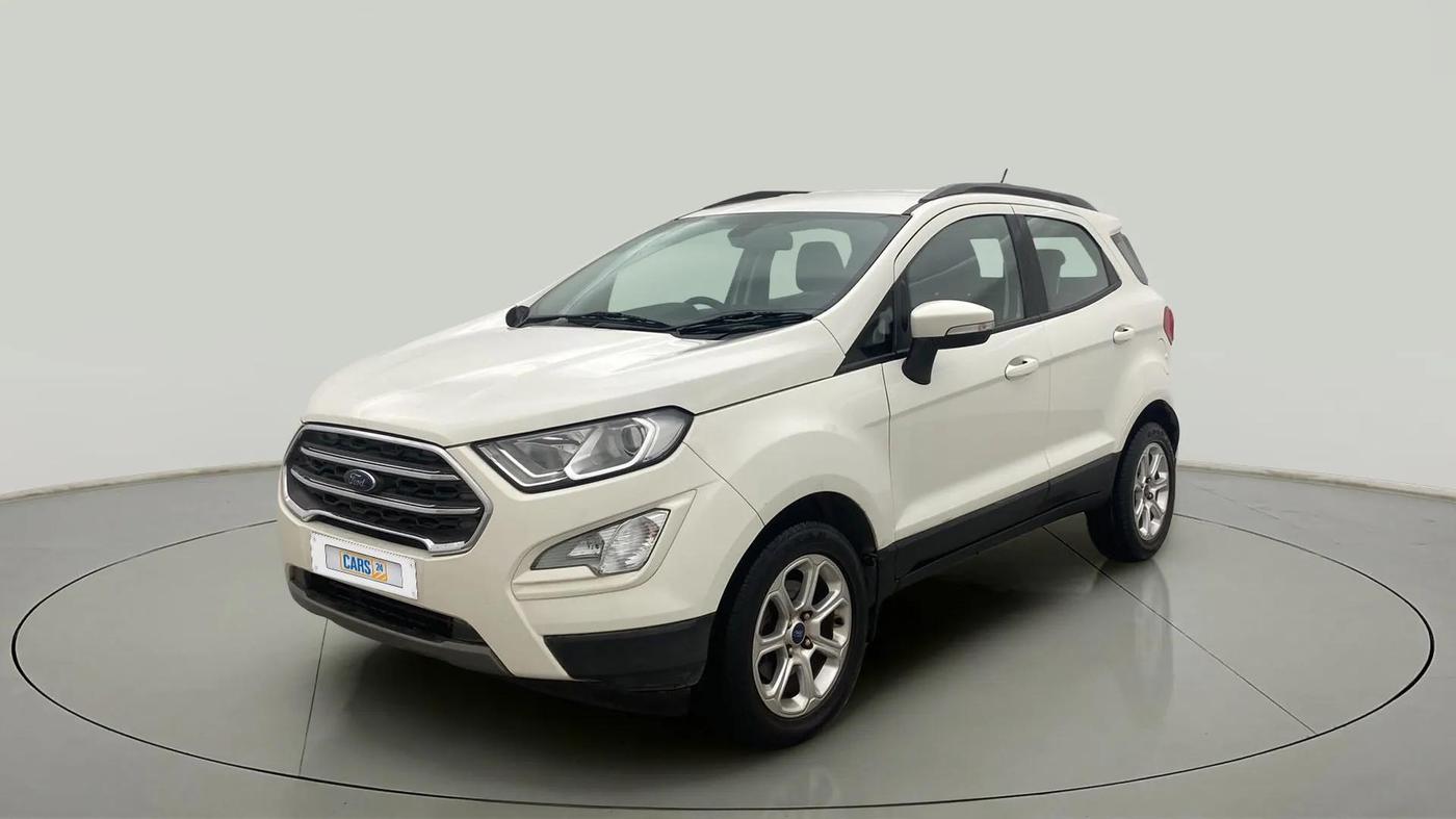 2018 Ford Ecosport TITANIUM + 1.5L PETROL AT, Petrol, Automatic, 34,164 km, Left Front Diagonal