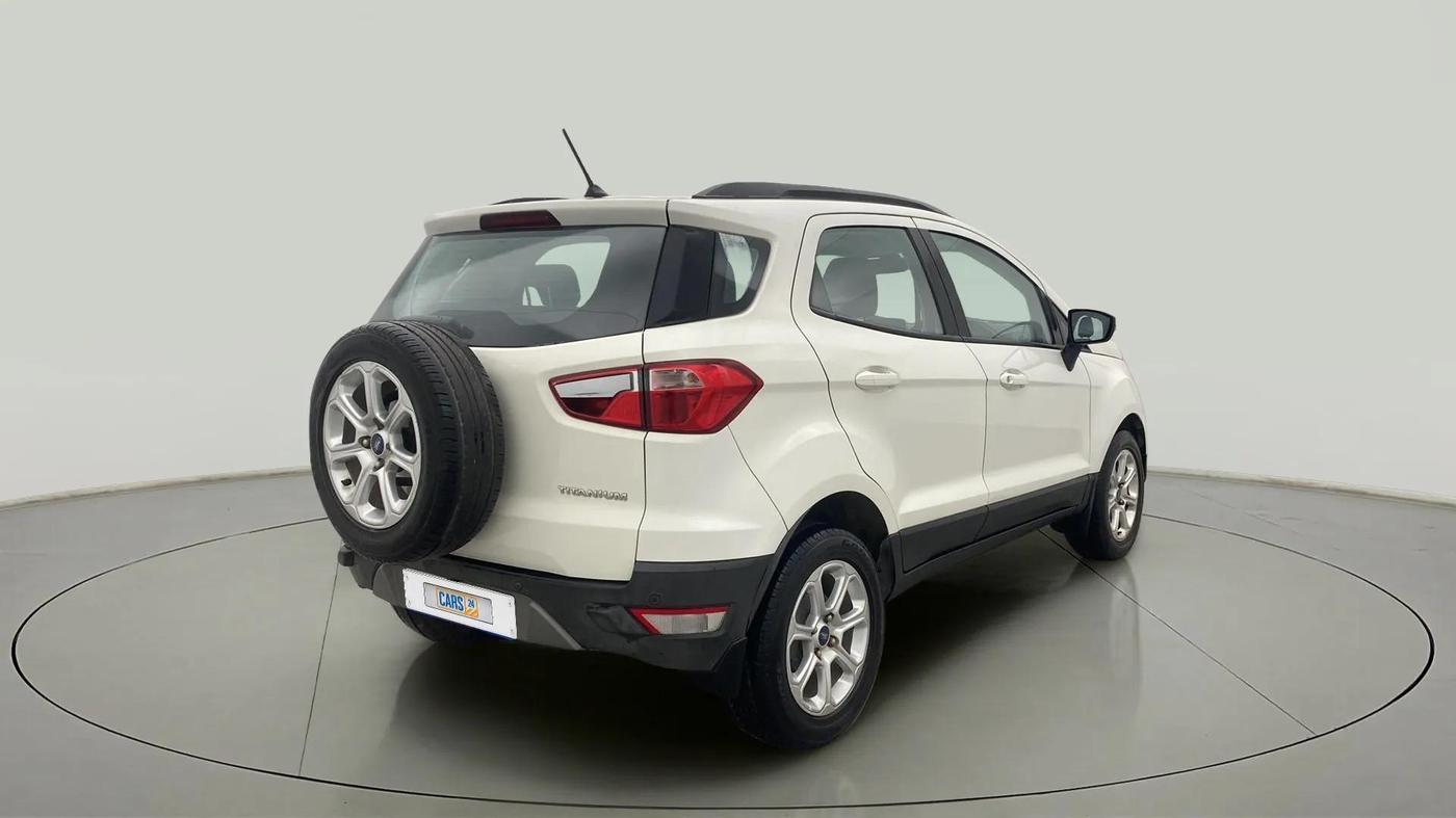 2018 Ford Ecosport TITANIUM + 1.5L PETROL AT, Petrol, Automatic, 34,164 km, Right Back Diagonal