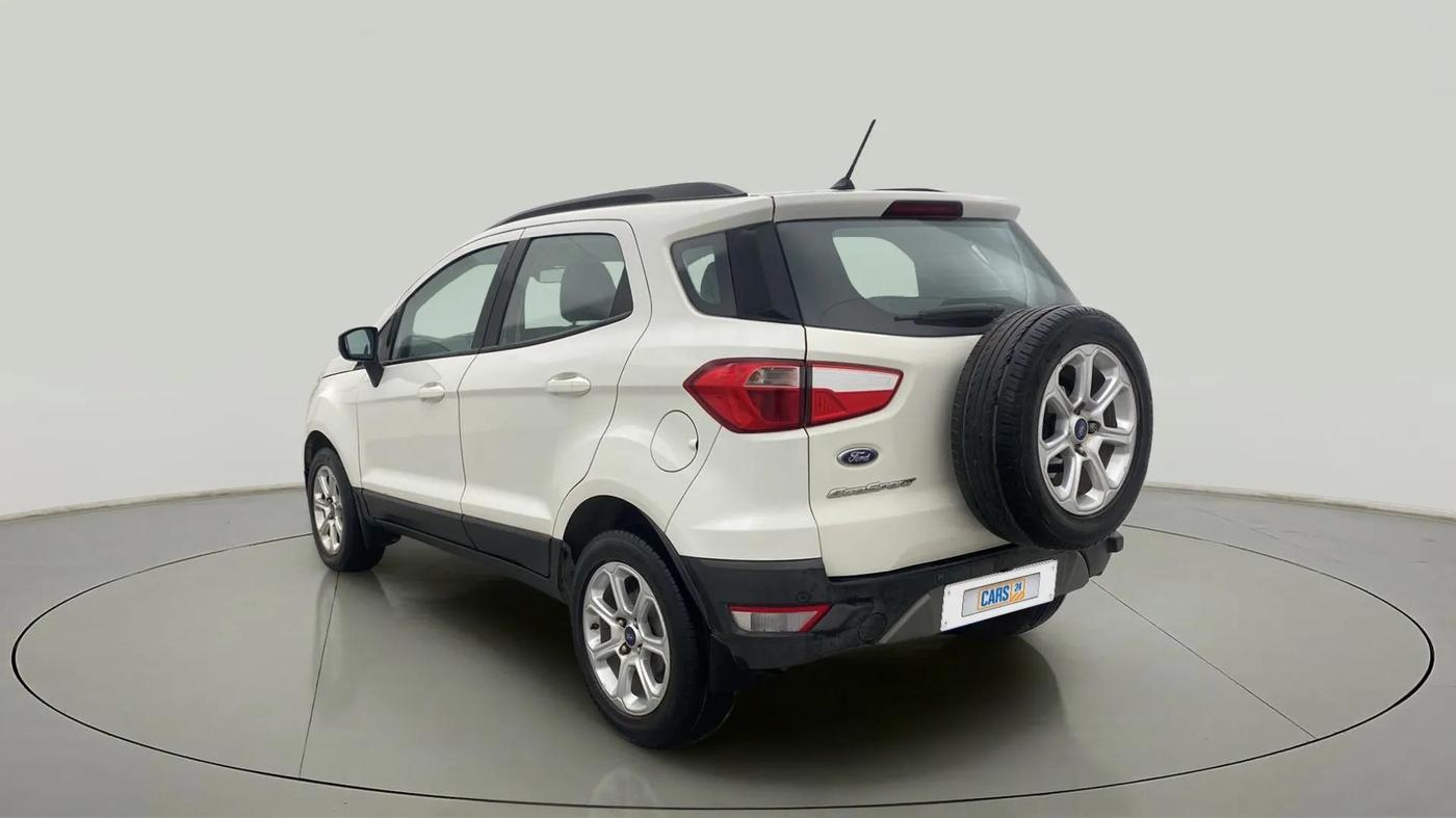 2018 Ford Ecosport TITANIUM + 1.5L PETROL AT, Petrol, Automatic, 34,164 km, Left Back Diagonal