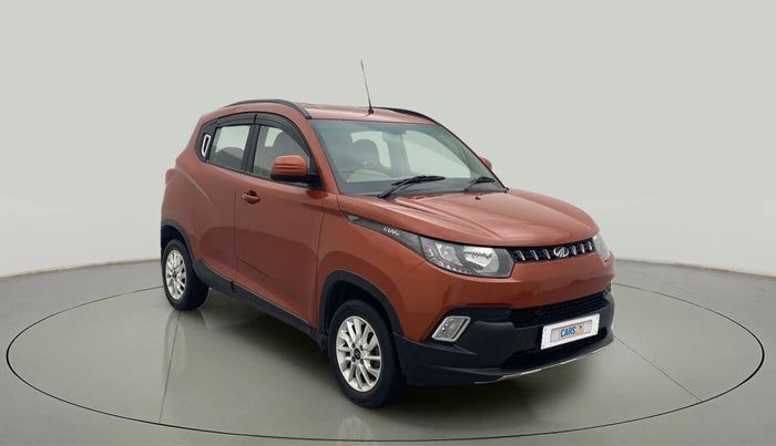 2016 Mahindra Kuv100 K8 6 STR, Petrol, Manual, 66,089 km, Right Front Diagonal