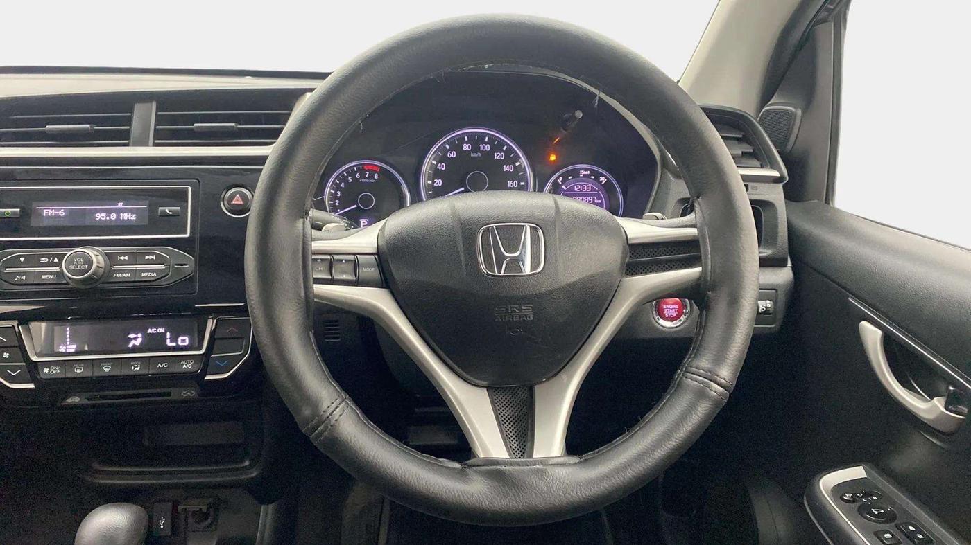 2016 Honda BR-V 1.5L I-VTEC V CVT, Petrol, Automatic, 91,278 km, Steering Wheel Close Up