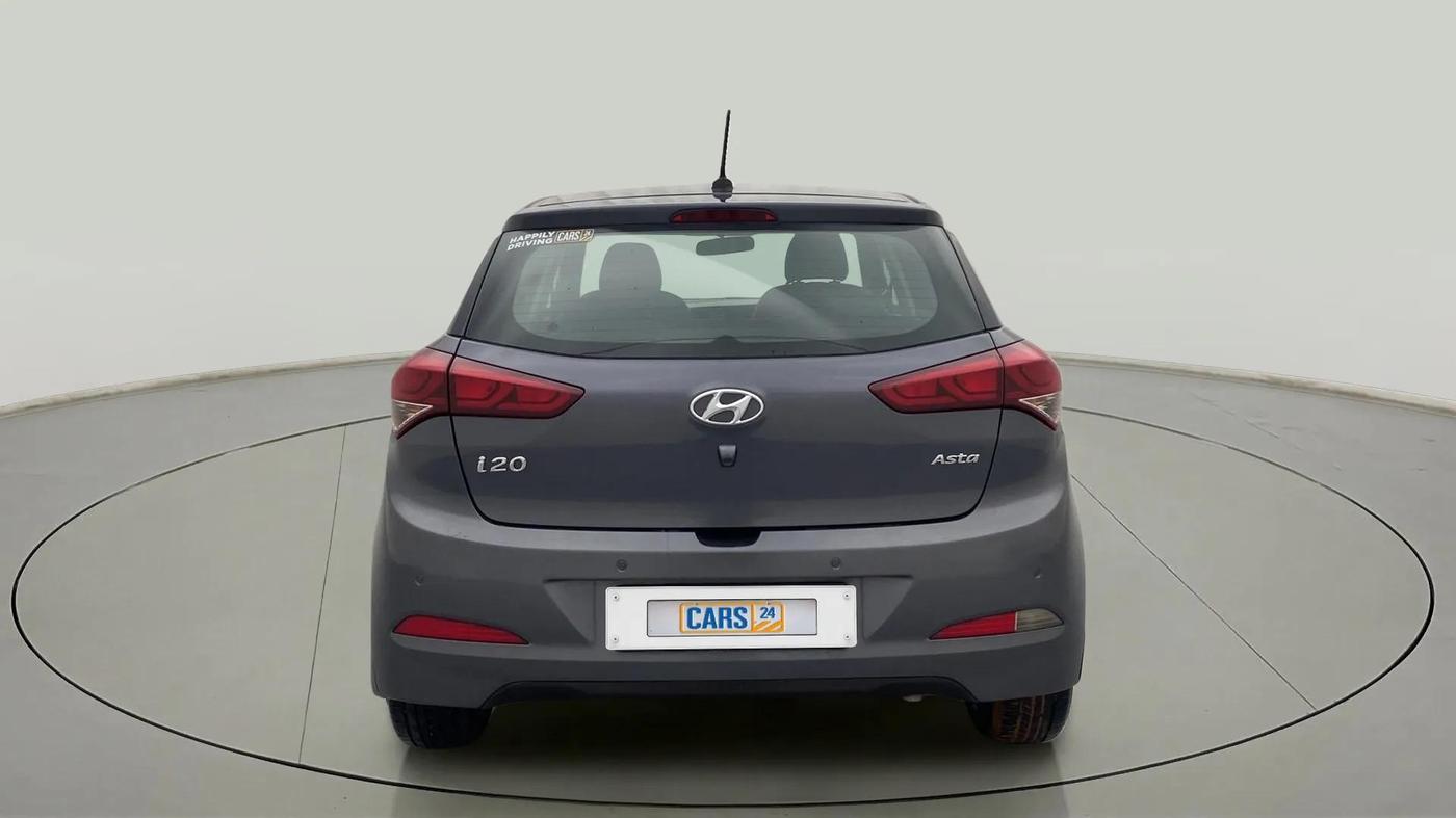 2017 Hyundai Elite i20 ASTA 1.2, Petrol, Manual, 52,655 km, Back/Rear
