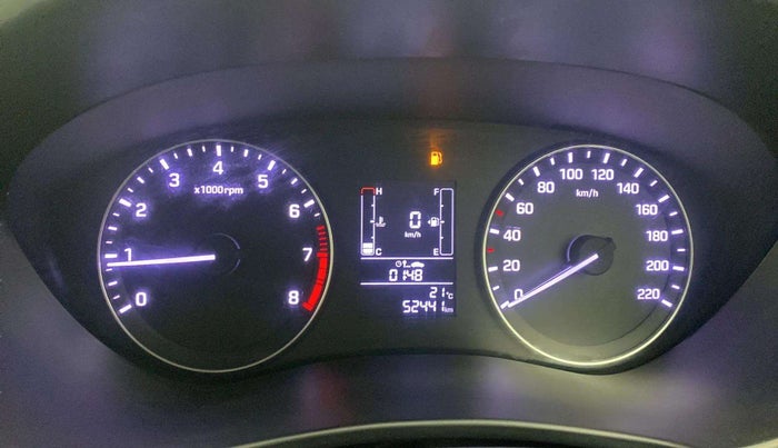 2017 Hyundai Elite i20 ASTA 1.2, Petrol, Manual, 52,655 km, Odometer Image
