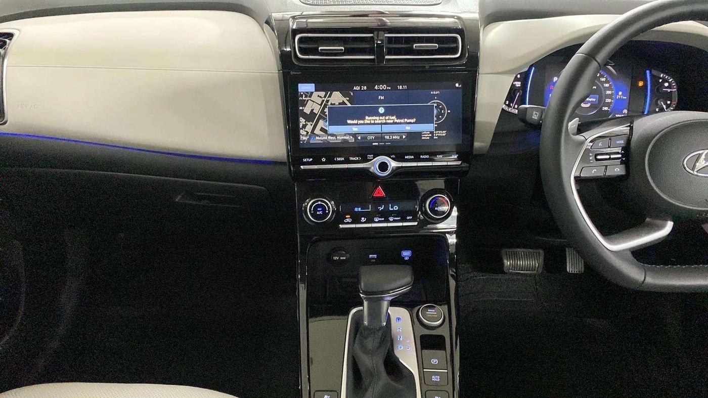 2023 Hyundai Creta SX (O) IVT 1.5 PETROL, Petrol, Automatic, 7,036 km, Air Conditioner