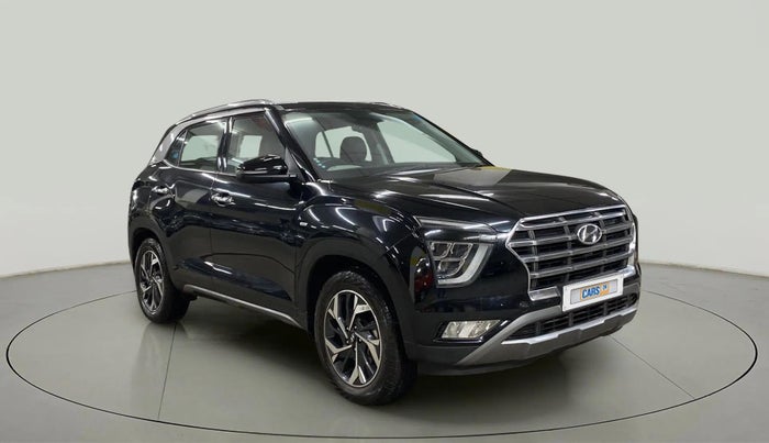 2023 Hyundai Creta SX (O) IVT 1.5 PETROL, Petrol, Automatic, 7,036 km, Right Front Diagonal