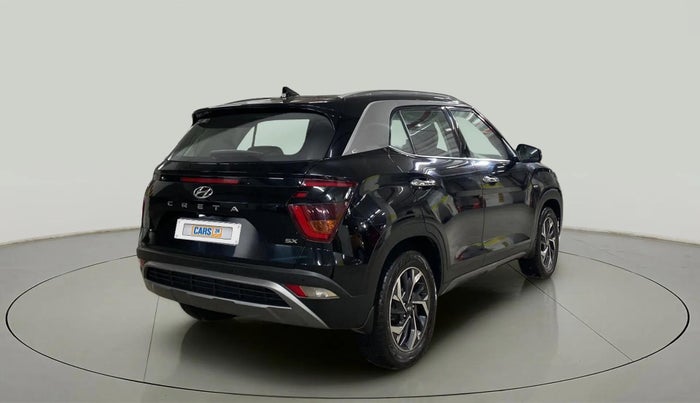 2023 Hyundai Creta SX (O) IVT 1.5 PETROL, Petrol, Automatic, 7,036 km, Right Back Diagonal