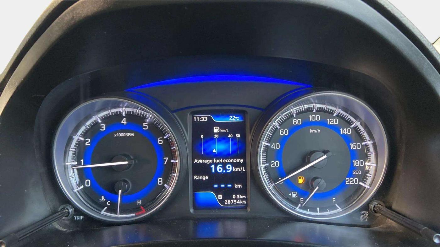 2021 Maruti Baleno ZETA PETROL 1.2, Petrol, Manual, 28,754 km, Odometer Image