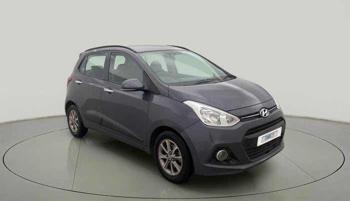 2016 Hyundai Grand i10 ASTA (O) AT 1.2 KAPPA VTVT, Petrol, Automatic, 49,972 km, Right Front Diagonal