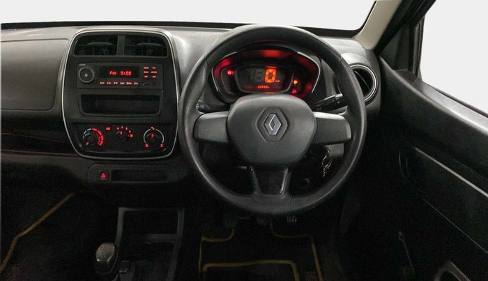 2017 Renault Kwid RXL, Petrol, Manual, 39,701 km, Steering Wheel Close Up