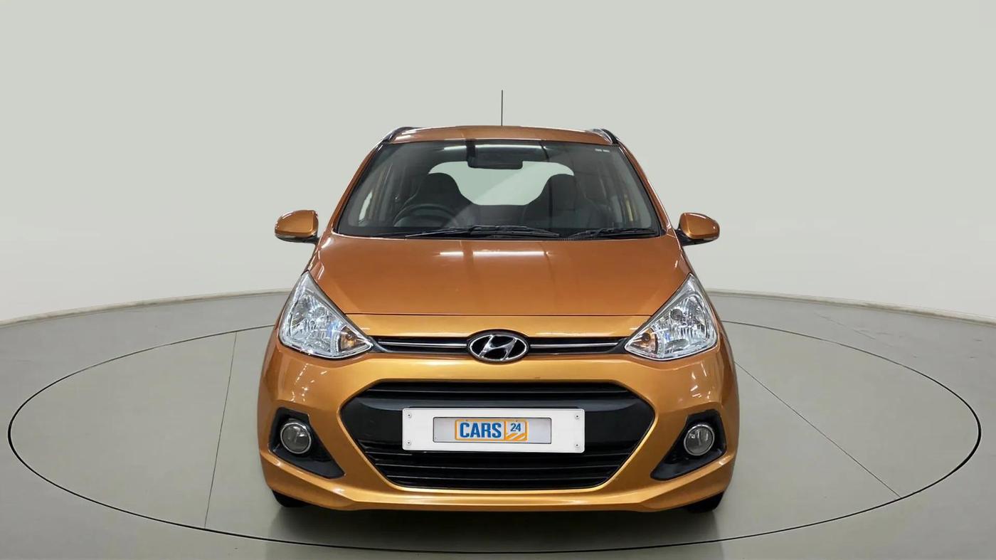 2015 Hyundai Grand i10 SPORTZ 1.2 KAPPA VTVT, Petrol, Manual, 50,488 km, Front