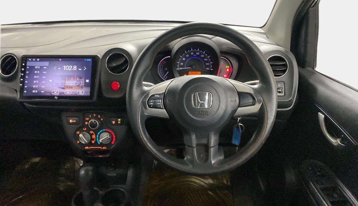 2015 Honda Brio VX AT, Petrol, Automatic, 36,396 km, Steering Wheel Close Up