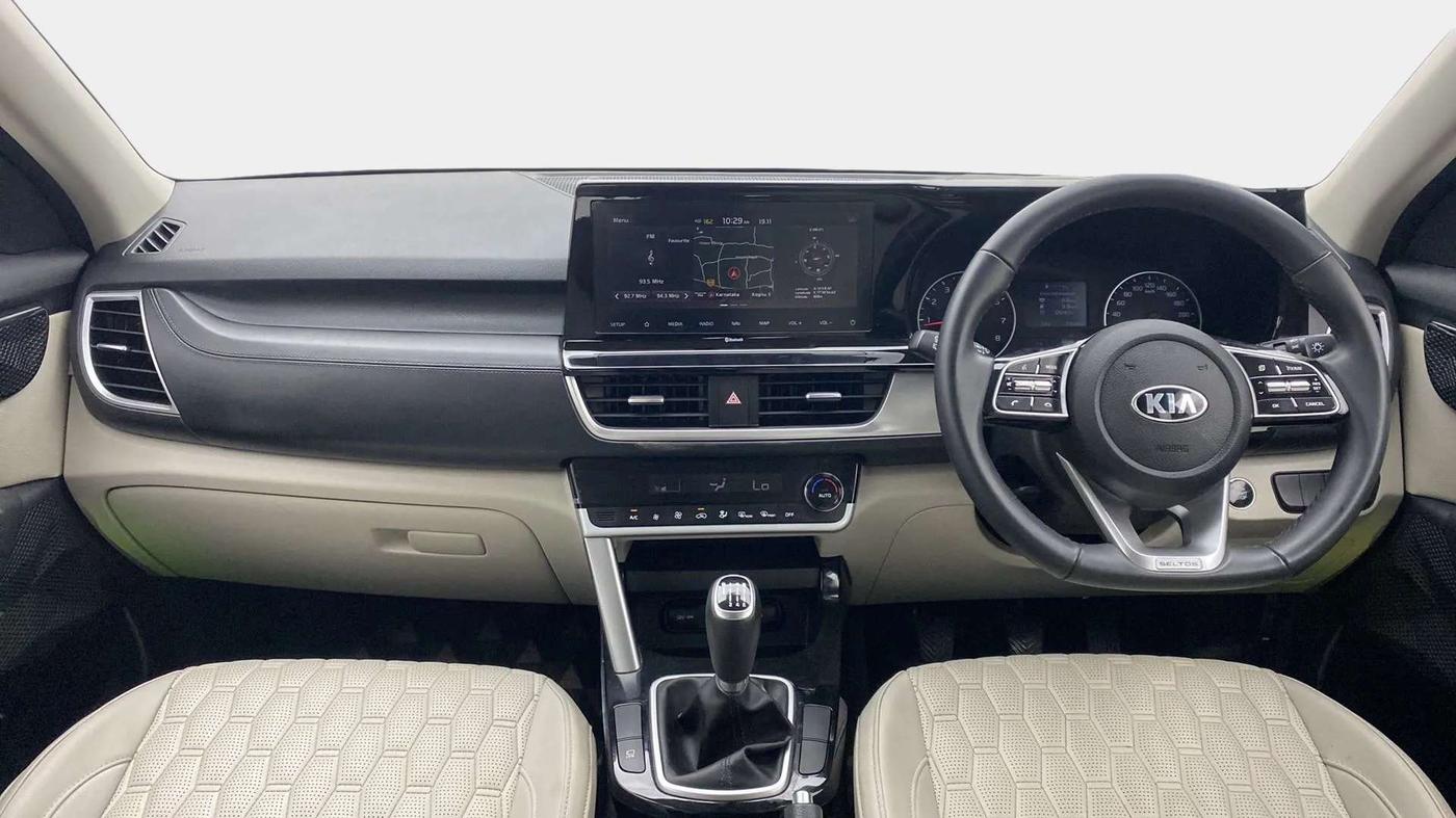 2020 KIA SELTOS HTX 1.5 PETROL, Petrol, Manual, 39,429 km, Dashboard