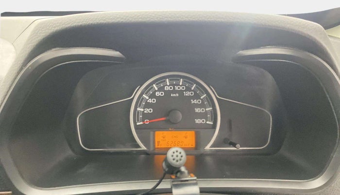 2020 Maruti Alto LXI CNG, CNG, Manual, 62,645 km, Odometer Image